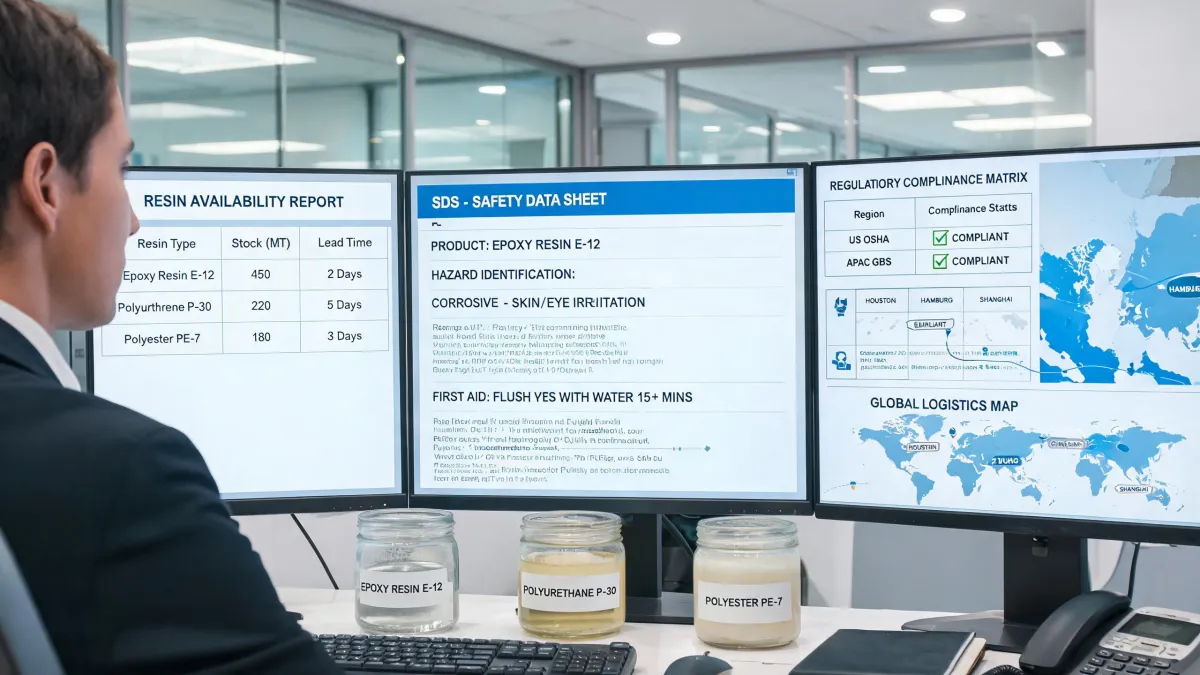 Chemical customer support desk